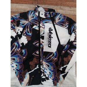 Valeza Anime Streetwear Hooded Windbreaker Happy Endings Butterfly Size 2XL 2504
